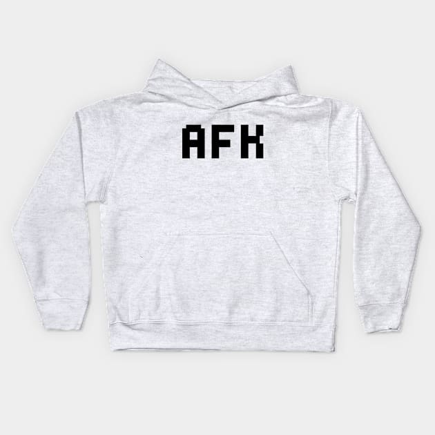 afk gaming design Kids Hoodie by Anthony88